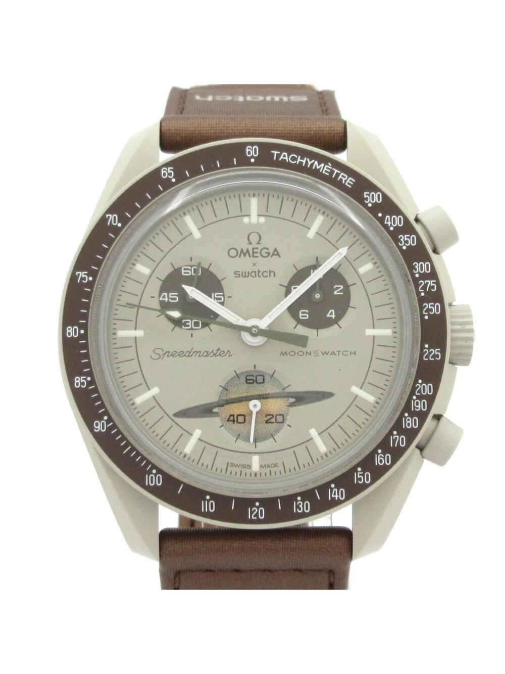 Omega Bioceramic Moonswatch Beige Men's #315330O73B
